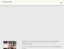 Tablet Screenshot of kirchworbis.de